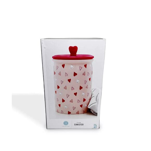 Heart Treat Jar Martha Stewart Valentine's Day Collection - Picture 2 of 2